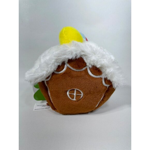 Gigglescape 6" Gingerbread House Soft Plush Toy Brown - Picture 5 of 12